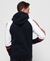 APPLIQUE ACADEMY RAGLAN CONTRAST ZIPHOOD