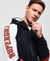 APPLIQUE ACADEMY RAGLAN CONTRAST ZIPHOOD