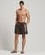 CODE APPLIQUE 19 INCH RECYCLED SWIM SHORT