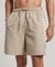 CODE APPLIQUE 19 INCH RECYCLED SWIM SHORT