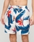 RECYCLED HAWAIIAN PRINT 17" SWIM SHORTS