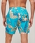 RECYCLED HAWAIIAN PRINT 17" SWIM SHORTS