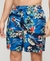 RECYCLED HAWAIIAN PRINT 17" SWIM SHORTS
