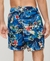RECYCLED HAWAIIAN PRINT 17" SWIM SHORTS