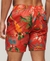 RECYCLED HAWAIIAN PRINT 17" SWIM SHORTS