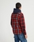 DENIM GOODS HOODED SHIRT