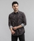 L/S PRINTED POPLIN SHIRT