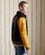 MIXED VARSITY BOMBER JACKET
