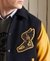 MIXED VARSITY BOMBER JACKET