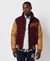 MIXED VARSITY BOMBER JACKET