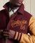 MIXED VARSITY BOMBER JACKET