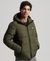 SPORTS PUFFER HOODED JACKET