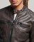 LEATHER MOTO RACER JACKET