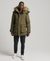 FAUX FUR HOODED EVEREST PARKA JACKET