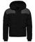 HOODED BOX QUILT PUFFER JACKET