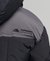 HOODED BOX QUILT PUFFER JACKET