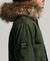 MILITARY FAUX FUR PARKA JACKET