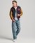 COLLEGE VARSITY PATCH BOMBER JACKET