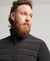 HYBRID KNIT MIX PUFFER COAT