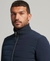 HYBRID KNIT MIX PUFFER COAT