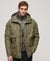 HOODED COTTON LINED DECK JACKET