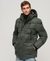 HOODED PARKA COAT