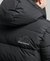 HOODED LONGLINE SPORTS PUFFER JACKET
