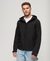 FLEECE LINED SOFTSHELL HOODED JACKET