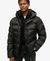HOODED CITY GRAPHIC PUFFER JKT