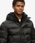 HOODED CITY GRAPHIC PUFFER JKT