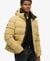 HOODED MICROFIBRE SPORT PUFFER
