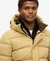 HOODED MICROFIBRE SPORT PUFFER