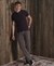 ORGANIC COTTON SHORT SLEEVE HENLEY TOP
