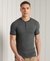 ORGANIC COTTON SHORT SLEEVE HENLEY TOP