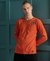 CORE LOGO CANVAS LONG SLEEVE TOP