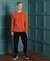 CORE LOGO CANVAS LONG SLEEVE TOP