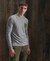 CORE LOGO CANVAS LONG SLEEVE TOP