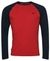 ORGANIC COTTON ESSENTIAL LONG SLEEVED BASEBALL TOP