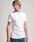 ORGANIC COTTON VINTAGE LOGO EMBROIDERED HENLEY TOP