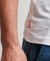 ORGANIC COTTON VINTAGE LOGO EMBROIDERED HENLEY TOP