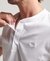 ORGANIC COTTON VINTAGE LOGO EMBROIDERED HENLEY TOP