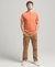 ORGANIC COTTON VINTAGE LOGO EMBROIDERED HENLEY TOP