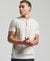 ORGANIC COTTON VINTAGE LOGO EMBROIDERED HENLEY TOP