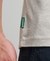 ORGANIC COTTON VINTAGE LOGO EMBROIDERED HENLEY TOP