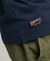 ORGANIC COTTON VINTAGE LOGO EMBROIDERED HENLEY TOP