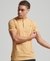 ORGANIC COTTON VINTAGE LOGO EMBROIDERED HENLEY TOP