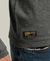 ORGANIC COTTON VINTAGE LOGO EMBROIDERED HENLEY TOP