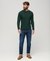 RELAXED FIT WAFFLE COTTON HENLEY TOP