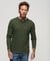 RELAXED FIT WAFFLE COTTON HENLEY TOP