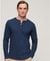 LONG SLEEVE JERSEY HENLEY TOP